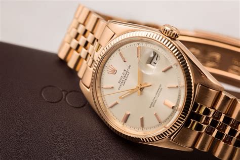 rolex 1601 oro rosa|bob's rolex rose gold.